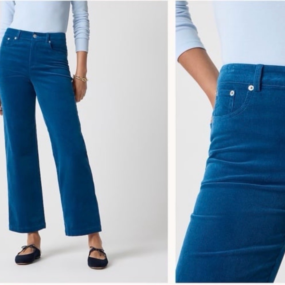 J. Crew corduroy blue pants